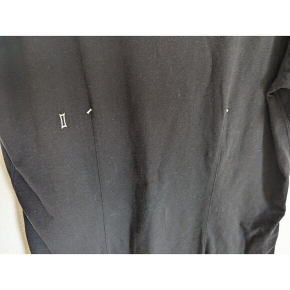 Kit and Ace Black V-neck Tee Cotton Cashemire Blend Size Large Pre Owned - Picture 4 of 4